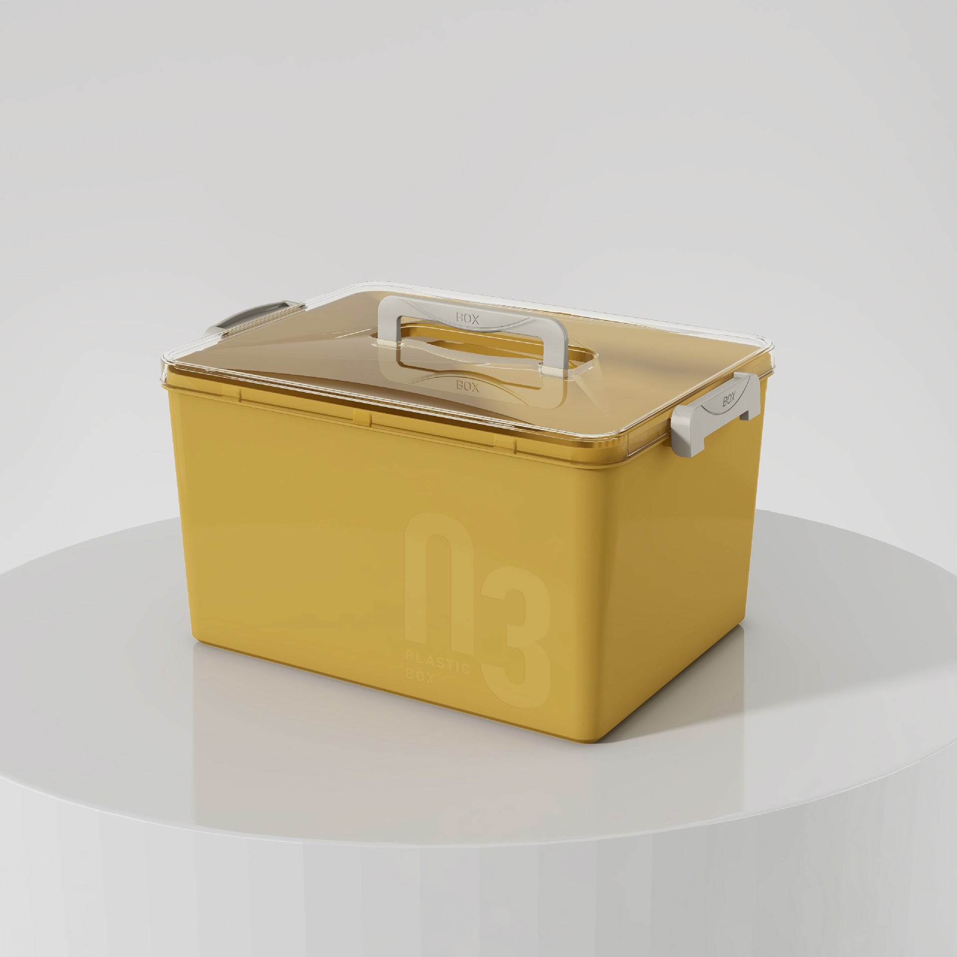 Customizable color storage box Household solid color plastic PET finishing box Snack clothes storage solid color storage box