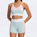 New women's printed yoga outfit set for mother and daughter - premium feel, tight-fitting pilates fitness top