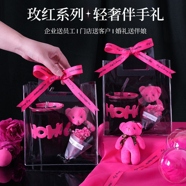 Wedding Souvenir Cup Bridesmaid Festival Opening Event Gifts Birthday Gifts Gift Bag Portable Premium Sense
