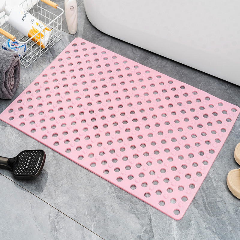 Square non-slip mat, bathroom mat, bath anti-drop and environmentally friendly household shower room, suction cup, floor mat, bathroom massage foot mat