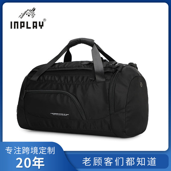 European and American style fitness bag dry and wet separation fitness bag trendy travel boarding bag outdoor yoga bag can be sent one piece