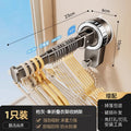Suction cup clothes hanger storage handy gadgetfor home clothes hanger punch-free storage rack balcony wall wall-mounted telescopic hanging rod
