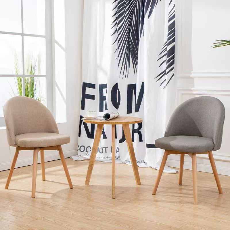Cosmetic stool for homesittingplaid girls bedroom dressing table stool modern casual back chair casual dining chair