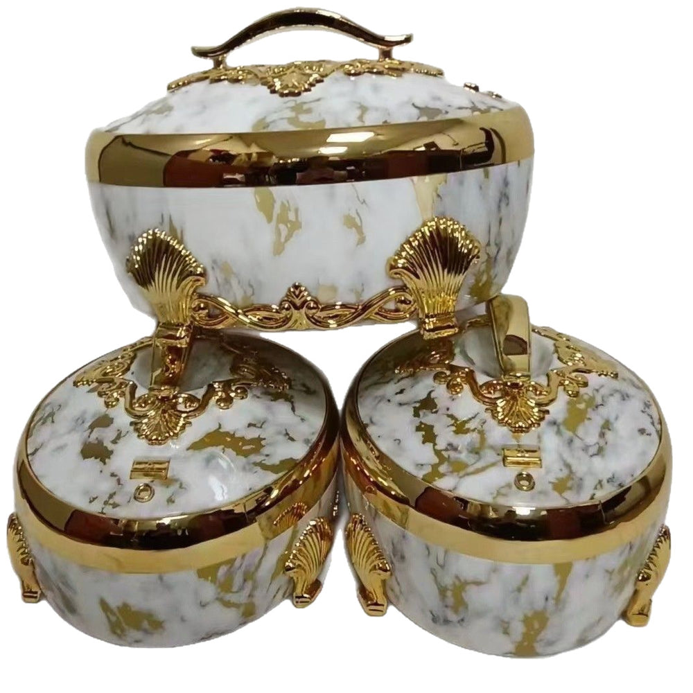 4l-5l-6l 3pcsexport cross-border insulation box new arrival food warmer container