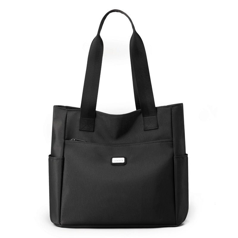 New fashion tote bag large capacity canvas bag handbag high sense commuting shoulder bag Oxford cloth bag