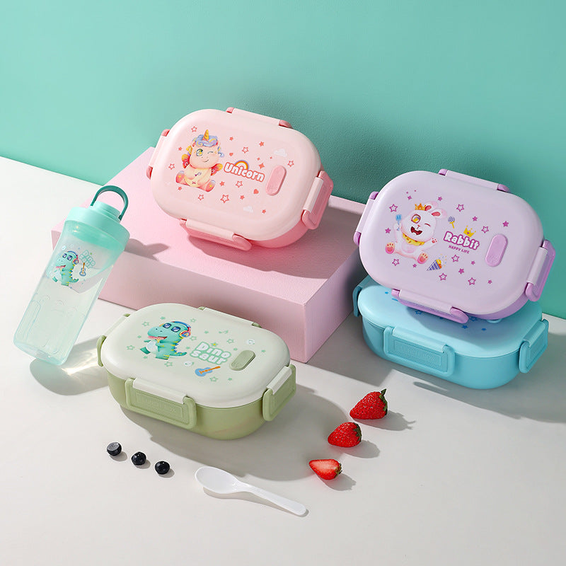 304 stainless steel insulated lunch box - perfect for students, elementary school kids, and school lunches. features compartments and a tray