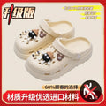 Thick sole summer clogs for women summer outwear non-slip sandals and slippers for stepping on shit summer new arrival sandals and slippers wholesale