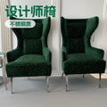【tiger chair】stainless steel single sofa chair, luxury designer living room leisure chair, hotel furniture in stock