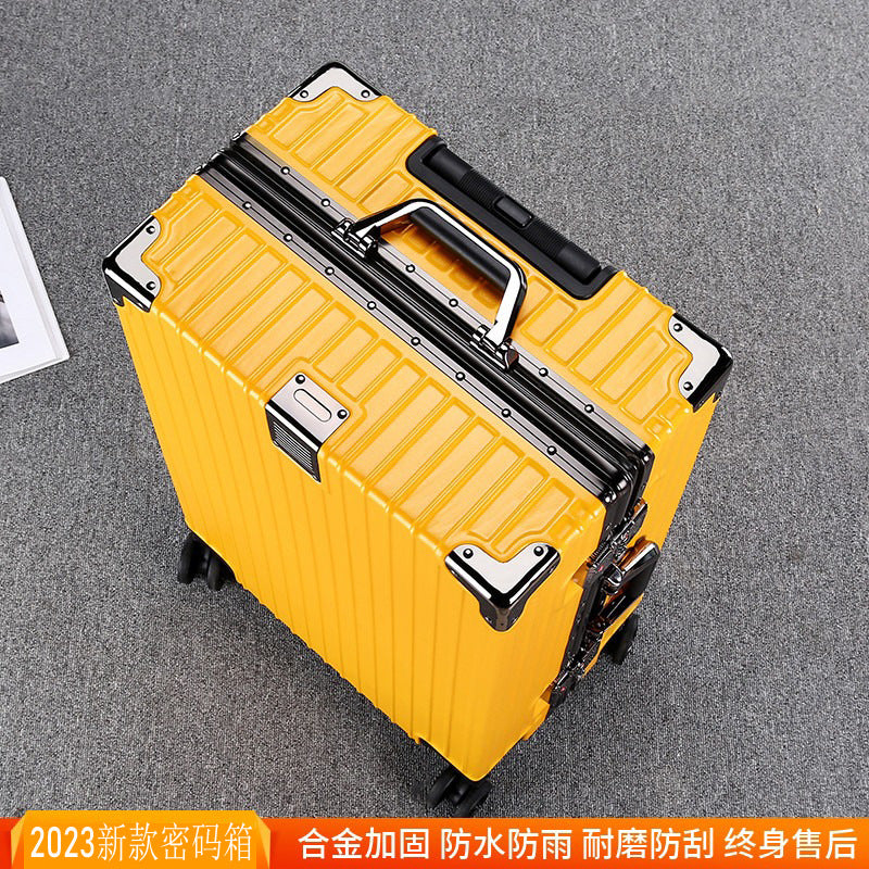 Luggage 2024 new thickened silent wheel password box can sit large capacity women's strong and durable suitcase is oversized