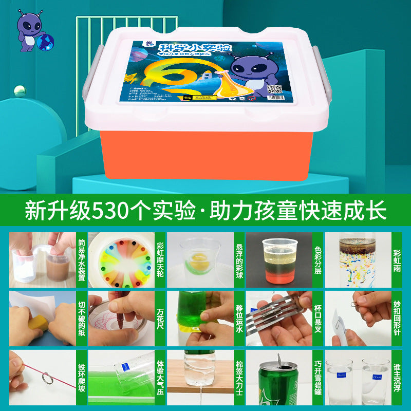 Science experiment kit: 300 pieces - elementary school chemistry crafts, fun diy materials for kindergarten kids