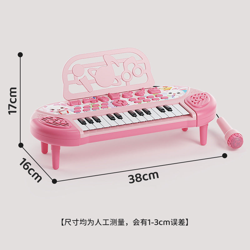 Children's electronic keyboard piano - early education, playable, educational, first birthday musical toy, beginner's starter kit, baby toy piano