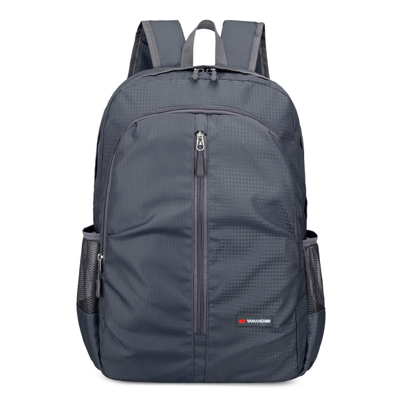 Outdoor sports and leisure mountaineering backpack Large capacity cycling folding storage bag Stylish and lightweight multi-functional backpack