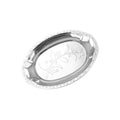 Stainless steel plate - home dinner plate, apricot blossom egg plate, oval fish plate, bbq plate, tray - premium & auspicious dinnerware