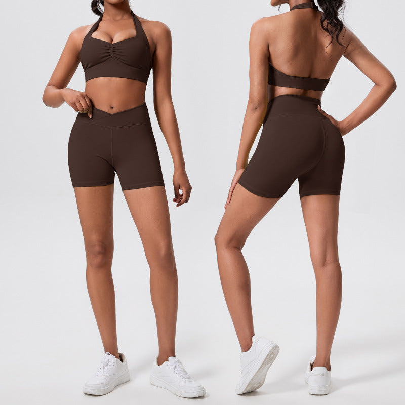 versatile slimming running butt-lifting fitness wear high-waisted tight-fitting outdoor quick-drying sports dance yoga apparel - customizable