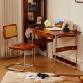 Same-day delivery study solid wood writing desk for home desktop computer desk with drawer computer desk medieval style desk