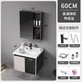 Bathroom thickened space aluminum honeycomb bathroom cabinet wash basin wash storage cabinet waterproof moisture-proof smart beauty mirror