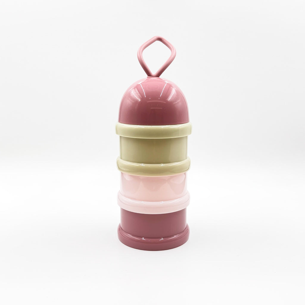 Portable baby milk powder box, sub-packaging milk powder can, independent sealing of milk powder compartment away from light, portable out milk powder storage box