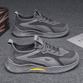 Men's winter breathable mesh lightweight hollow-out running casual sports shoes for work, business, and labor protection - trendy footwear