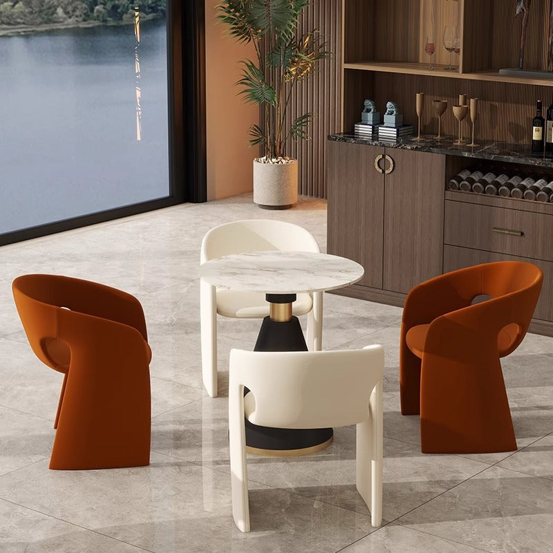 Milo negotiation table and chair combination sales department reception and reception casual table and chair shopping mall cafe hotel slate coffee table