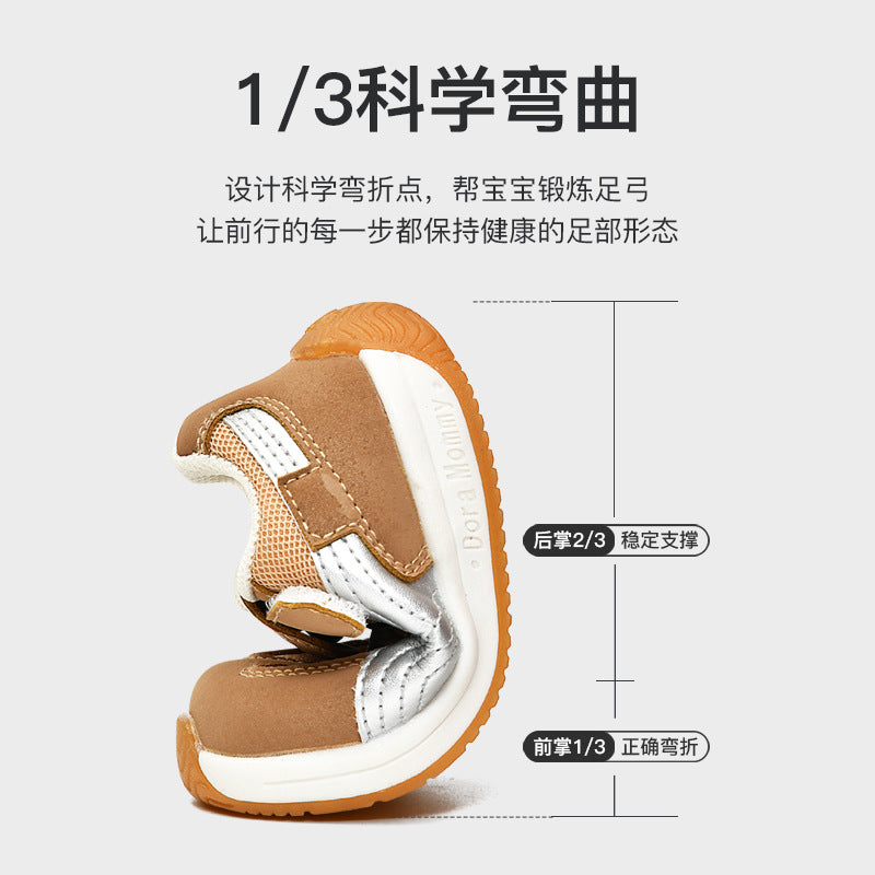 Toddler shoes for boys, spring and autumn, 0-1-2 years old, soft sole infant shoes, children's shoes, infant and toddler shoes for girls