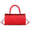 Best selling box bag women 2024fashion embossed satchel shoulder crossbody bag classy texture pillow bag