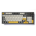 Longweishi k98 rgb illuminated wired rgb mechanical keyboard - customizable gaming keyboard with type-c cable
