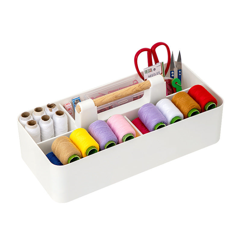 Sewing Box Household Stackable Multifunctional Drawer Storage Box Desktop Portable Sewing Kit Sewing Tools Organizing Box