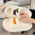 Summer fashion casual eva slippers - couple's style, wearable at home & out, durable, non-slip, lightweight, new 2026 collection