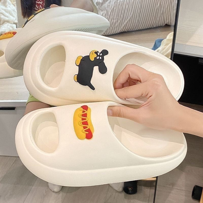Eva slippers women's new summer student dormitory home indoor soft sole non-slip lightweight cute sandals