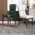 Scandinavian modern casual dining table and chairsaccessible luxury dining chairfor home soft bag casual restaurant back chair commercial hotel stool