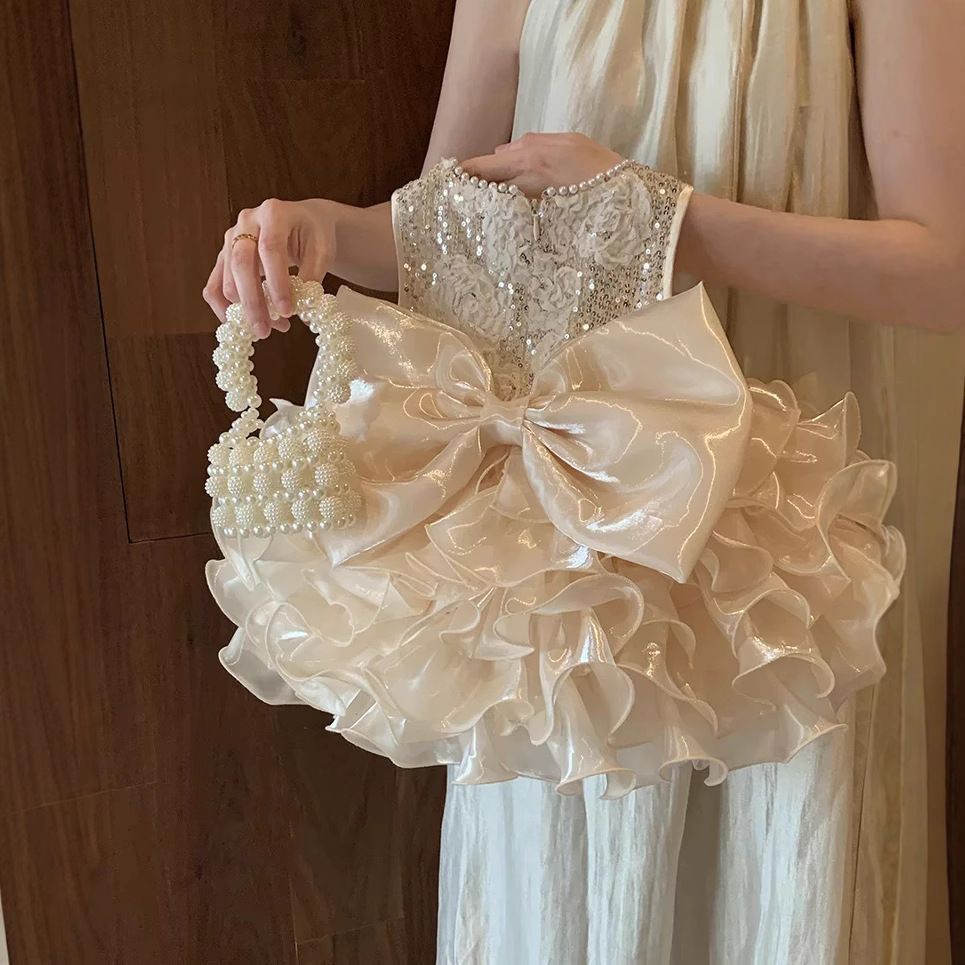 Girls' formal dresses princess dresses baby girl birthday dresses toddler girls stylish dresses summer in-stock hot seller