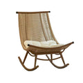 Rocking chair recliner adult can sleep rattan chair balcony lazy chair living room for home leisure casual chair