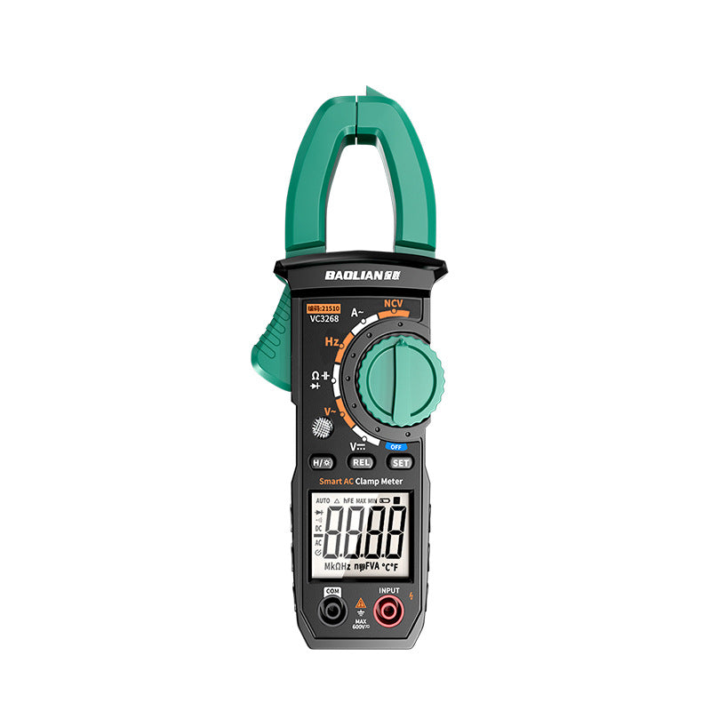Baolian clamp-on multimeter high-precision digital clamp-on ammeter fully automatic intelligent milliampere ac and dc ammeter