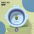 Thickened little bee-blue (with lanyard)
