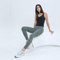 Spring/summer v-neck long yoga tank top for women - u-back, skin-friendly, nude feel, slimming yoga top dt039