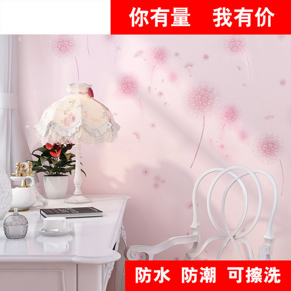 Warm dormitory wallpaper self-adhesive, college students, dormitory girls wallpaper