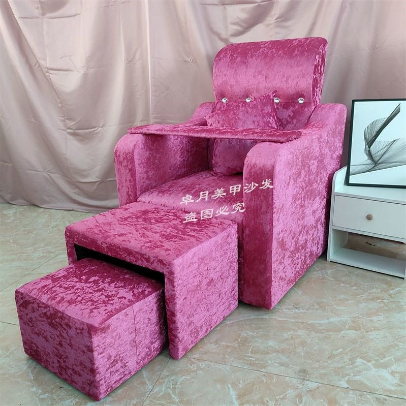 Manicure sofa chair, beautiful feet, beautiful feet sofa, foot bath, foot massage lounge chair, eyelash beauty salon, eyebrow tattoo and embroidery bed
