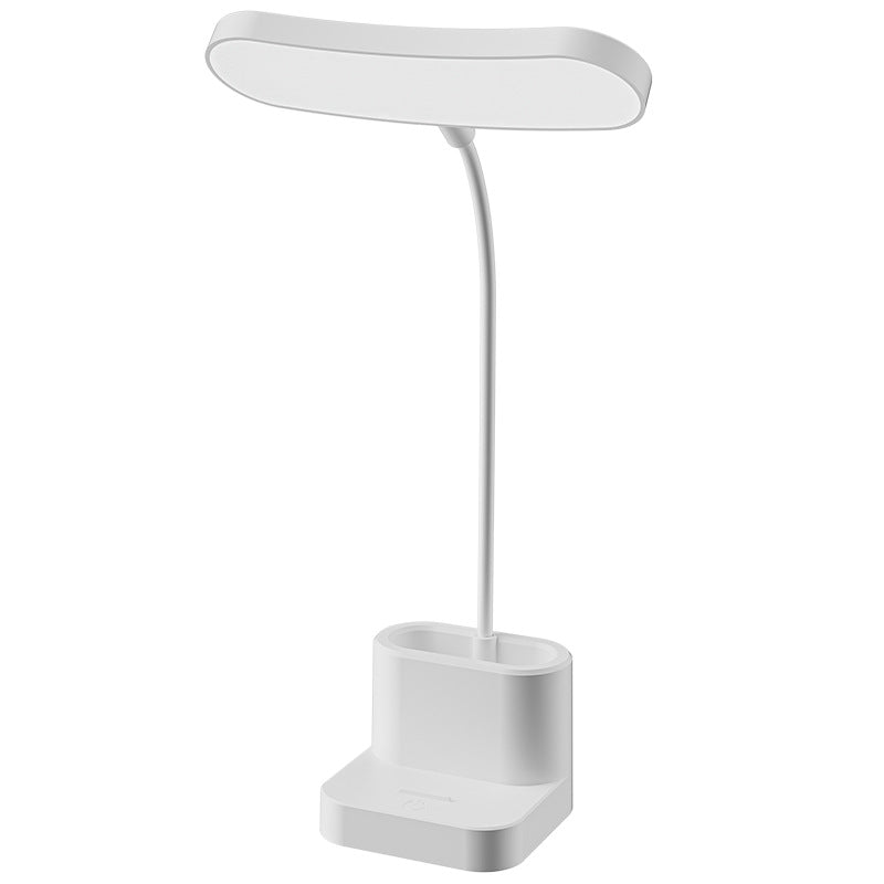 Small desk lamp for learning, eye protection, kids dormitory, college student charging desk lamp, desk anti-myopia bedside reading lamp