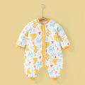 Newborn baby sleeping bag - autumn/winter style, anti-kick quilt, unisex baby padded sleeping bag with leg opening