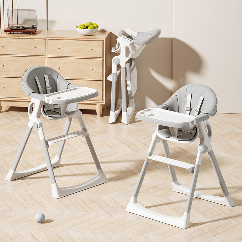 New baby high chair - multifunctional, portable, anti-tip, and grow-with-me design for home use