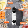 Fully automatic mini rechargeable vacuum sealer - digital display, home food packaging machine, wet & dry use, freshness preservation
