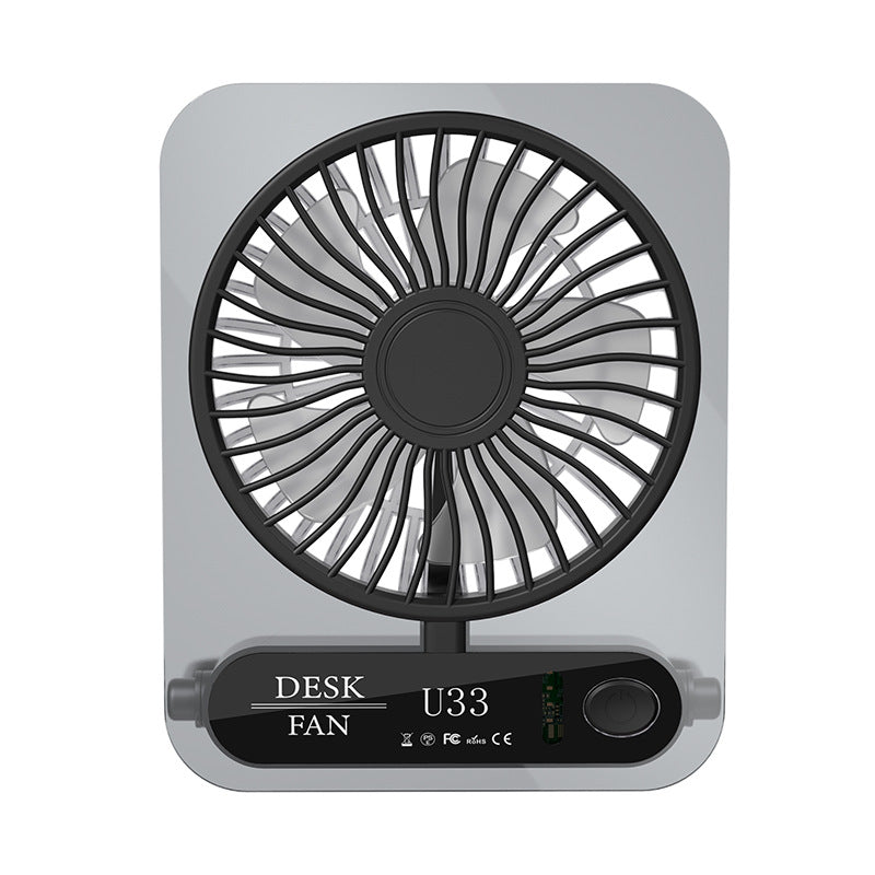 new arrival: ultra-thin desktop transparent fan - silent mini portable fan for home, office, and outdoor use - wholesale available
