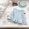 Girls'  dress: sweet, cute, and stylish - a fashionable and ethereal pink lace dress for girls