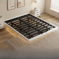 Floating bed modern casual no bedside iron frame steel frame iron art master bedroom double bed tatami row frame suspended bed