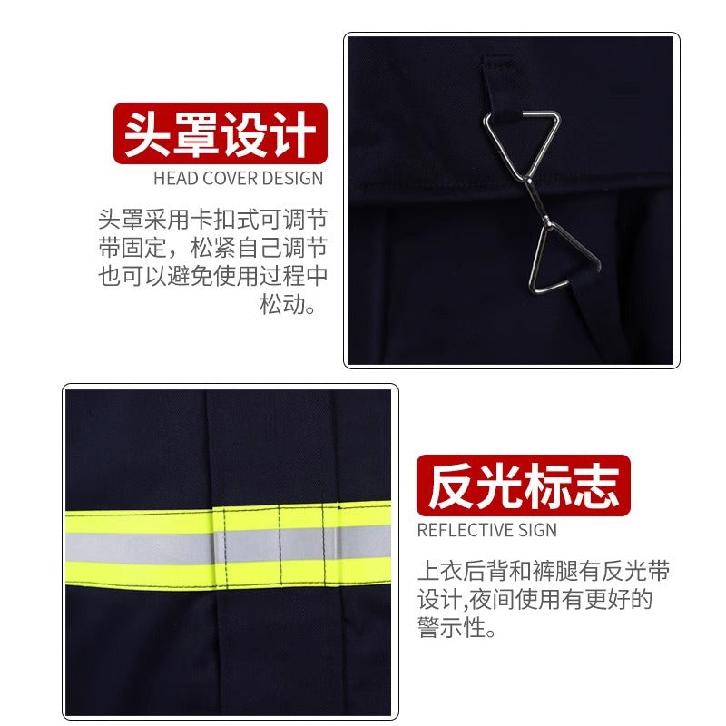 隔热阻燃防水工作服防烫服防热水喷溅防烫伤耐高温防蒸汽防护服