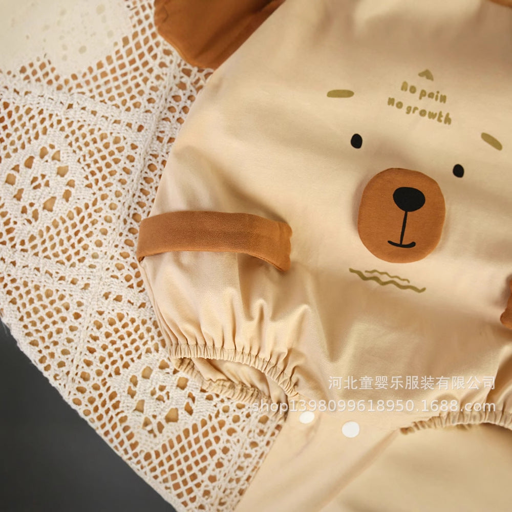 Newborn baby romper - summer lightweight, super cute triangle bodysuit for baby boys and girls