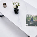 Source factory accessible luxuryfor homesmall apartmentcasual modern personalized creative slate tea table dining table geometric coffee table