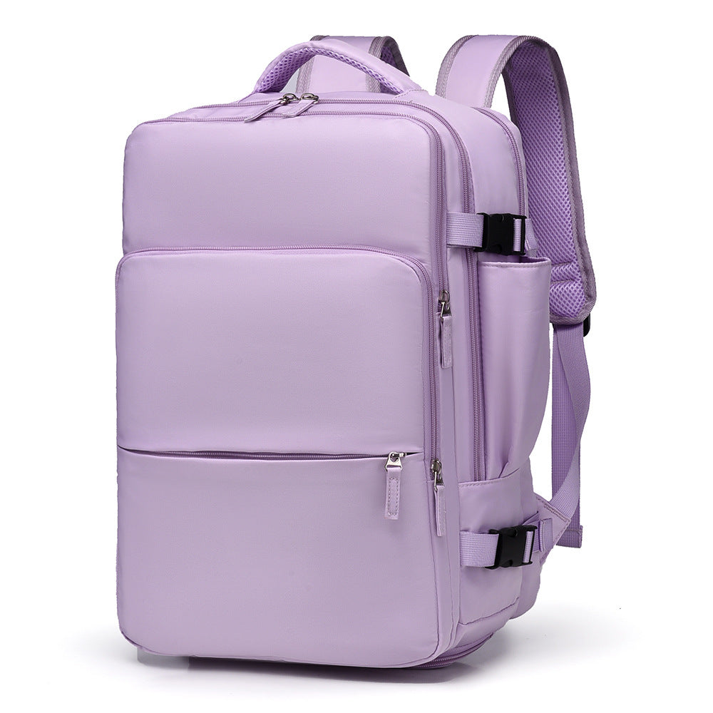 Processing custom large capacity travel backpack backpack female commuter business laptop bag student backpack