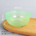 Bowl no. 4 translucent green