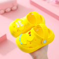 Kids slippers summer boys indoor non-slipfor home cartoon baby girl soft bottom toddler baotou sandals crocs shoes